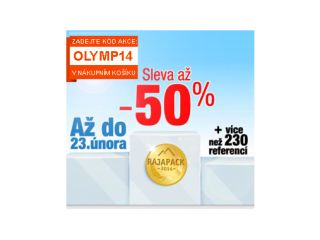 Až -50% na naše vítězné obalové šampiony