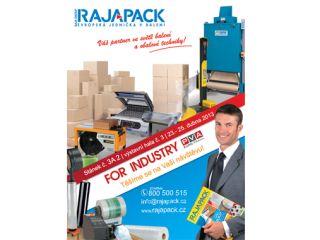 Rajapack na veletrhu For Industry 2013